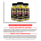 YELLOW DEMONS Thermogenic  Fat Burner Anabolic Science Labs, Best 100% Complete All In One Appetite Suppressant, Clean Energy, Weight Loss, Fat Cutter