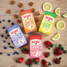 Red Rose Sweet Temptations Herbal Tea 4-Pack Gift Set - Caffeine Free - Includes Strawberry Cheesecake, Lemon Cake, Blueberry Muffin, Apple Pie! Your Favorite Desserts In A Delicious Drink!