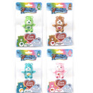 World's Smallest Mini Care Bears Series 2 Set of 4 Good Luck - Love-a-Lot - Tenderheart - Wish