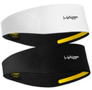 Halo Headband Sweatband Pullover, White and Black (2 Pack)