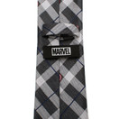 Marvel Captain America Gray Plaid Men's Dress Tie