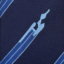 Enterprise Flight Blue Stripe Men's Tie