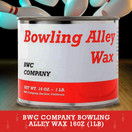 Bowling Alley Wax, Clear Paste Wax, 16 oz. Can