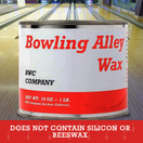 Bowling Alley Wax, Clear Paste Wax, 16 oz. Can