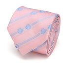 Millennium Falcon  Stripe Salmon Tie