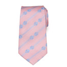 Millennium Falcon  Stripe Salmon Tie