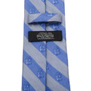 R2D2 Blue and  Grey Stripe Men's Tie