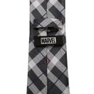 Marvel Captain America Gray  Plaid Men's Dress Tie