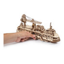 UGEARS 3D Puzzles Research Vessel - DIY Model Ship 3D - Exclusive Wooden Model Kits for Adults to Build - Unique and Creative Wooden Mechanical Models - Self Assembly Woodcraft Construction Kits