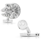 Cufflinks Inc. Men's Star  Wars Millenium Falcon Blueprint Cufflinks