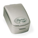 Zephyr by Dry & Store Hearing Instrument Dryer/Dehumidifier - Includes Extra 3 Pack of Dry-Brik II Desiccant Blocks | For Hearing Aids | Cochlear Processors