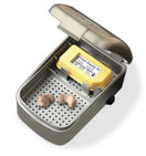 Zephyr by Dry & Store Hearing Instrument Dryer/Dehumidifier - Includes Extra 3 Pack of Dry-Brik II Desiccant Blocks | For Hearing Aids | Cochlear Processors