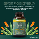 Primal Harvest - Turmeric Complex - Powerful Anti-Inflammatory Supplement - 60 Capsules - Combat Oxidative Damage, Reduce Inflammation, Support Healthy Joints