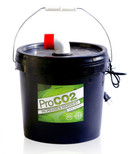 ProCO2 Air-Forced Bucket w/Handle for 8' x 8' Area - Natural Releasing Carbon Dioxide Boost