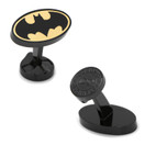 Cufflinks Stainless Steel Black and Gold Batman