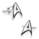 Cufflinks Inc. Men's Star Trek Sheild Cufflink