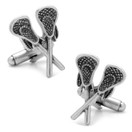 CUFFLINKS INC Lacrosse Sticks Cufflinks (Silver)