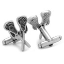 CUFFLINKS INC Lacrosse Sticks Cufflinks (Silver)