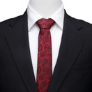 Red Batman Paisley Tie