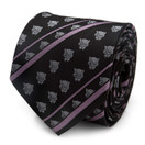 Black Panther Stripe Black Tie