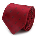 The Flash Maroon Jacquard Mens Tie