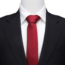 The Flash Maroon Jacquard Mens Tie The Flash Maroon Jacquard Mens Tie