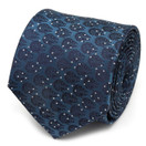 Millennium Falcon Dot Blue Men's Tie							