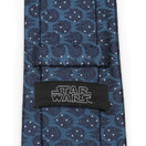 Millennium Falcon Dot Blue Men's Tie							