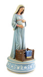Avalon Gallery Mary Mother of God Resin Musical Figurine Statue, 9 1/4 Inch