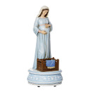 Avalon Gallery Mary Mother of God Resin Musical Figurine Statue, 9 1/4 Inch