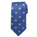 Mickey Mouse Blue Pin Dot Mens Tie