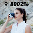 Blue Tees Golf Series 2 Pro Slope Laser Rangefinder for Golf 800 Yards Range - Slope Measurement, Flag Lock with Pulse Vibration, 6X Magnification