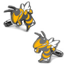 NCAA Georgia Tech Yellow Jackets Cufflinks, Officially Licensed