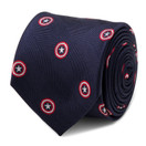 Captain America Navy  Tie