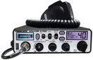 President Electronics WALKER II FCC AM Transceiver CB Radio, 40 Channels AM, Channel Rotary Switch, Volume Adjustment and ON/OFF, Manual Squelch and ASC, Multi-functions LCD Display