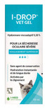 I-DROP VET GEL Lubricating Eye Drops for Pets: for Moderate to Severe Dry Eyes, Superior Comfort with Fewer Applications Needed, 0.30% Hyaluronan, Preservative-free, Non-irritating, One Bottle (10 Ml)