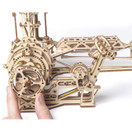 UGEARS Aviator Wooden Model for Assembling 3D Brainteaser Adults and Teens Craft Kit Gift - Engineered Wood