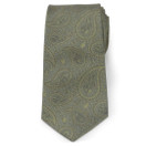 Cufflinks Inc Yoda Paisley Sage Green  Silk Men's Tie