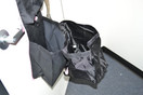 Police Style Hanging Locker or Closet Door Organizer 11" x 52" - Locker Org, Black