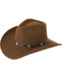 Silverado Men's Crushable Wool Felt Hat - Rattler - Serpent (Medium)