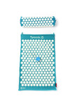 Spoonk - Back Pain & Sleep Aid Relief in Coton Regular Size Acupressure Mat with Bag Eco USA Foam - Pagoda Blue