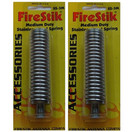 FireStik LOT OF 2 SS-3M Stainless Steel Medium Duty Antenna Spring Mount