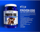 Gaspari Nutrition Proven Egg, 100% Egg White Protein, Chocolate, 2 lb (900 g)