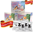 Hummers Galore, Hummingbird Food, All Natural Hummingbird Nectar for Healthy Hummingbirds, 3 Boxes of 4 Packets each 192oz