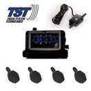 Truck Systems Technology TST 507 Tire Pressure Monitor with 4 Flow-Thru Sensors with Color Display