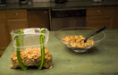 Bag Well Plastic Freezer Bag holder for 1 Gallon Storage Bags