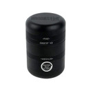 GR8TR V2 Series Grinder w/ Solid Body w/ Stainless Easy Change Screen, Storage Lid, Matte Black