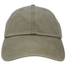 Sunbuster Extra Long Bill 100% Washed Cotton Cap w/ Leather Adjustable Strap