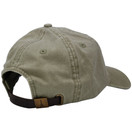 Sunbuster Extra Long Bill 100% Washed Cotton Cap w/ Leather Adjustable Strap