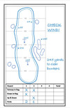 My Caddie Pro 3 Pack DIY Yardage Book